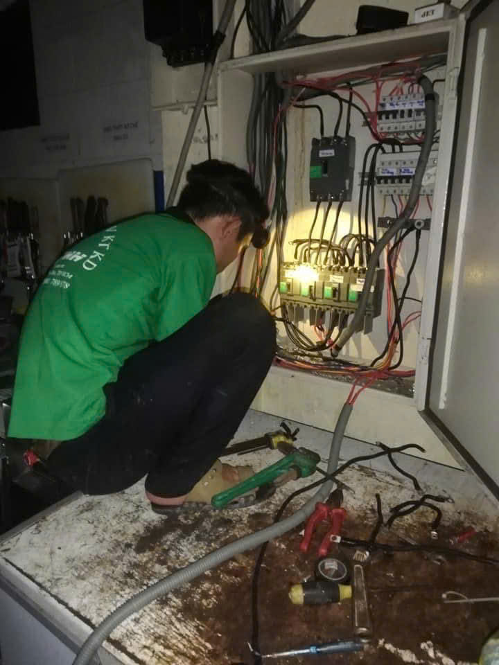 Sửa chữa điện chập cháy